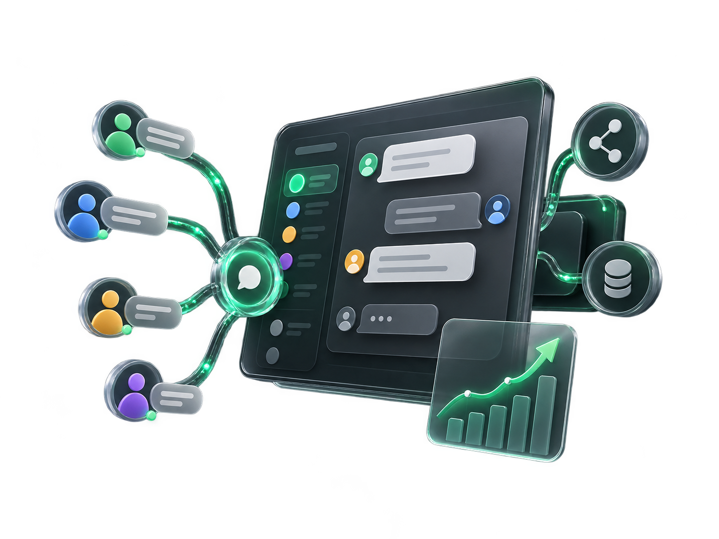 Wabio — команда үшін аналитикасы мен интеграциялары бар ортақ чат